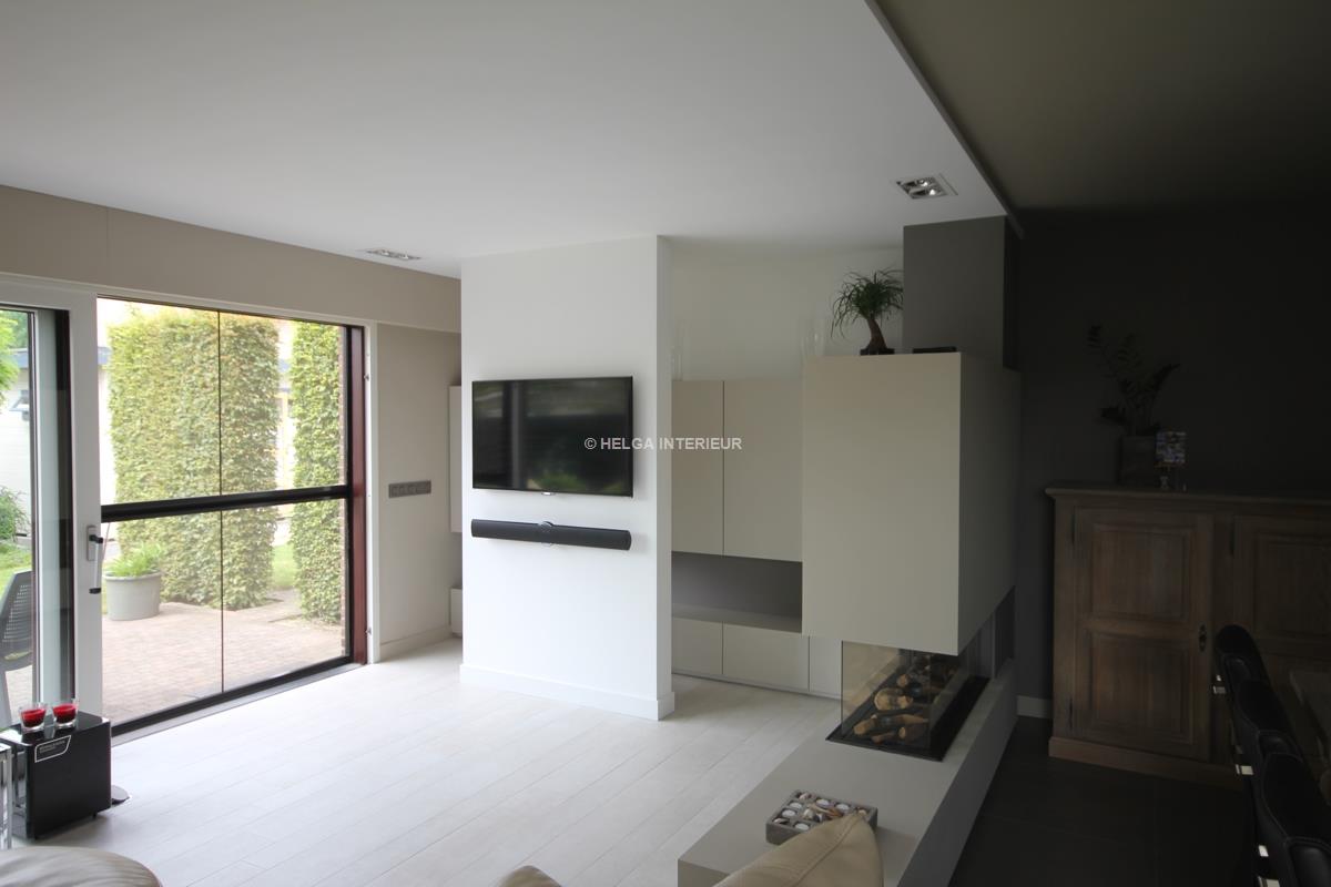 Renovatie woonkamer met haard Ekeren | Helga Interieur Architectuur ... Renovatie woonkamer met haard Ekeren | Helga Interieur Architectuur ...