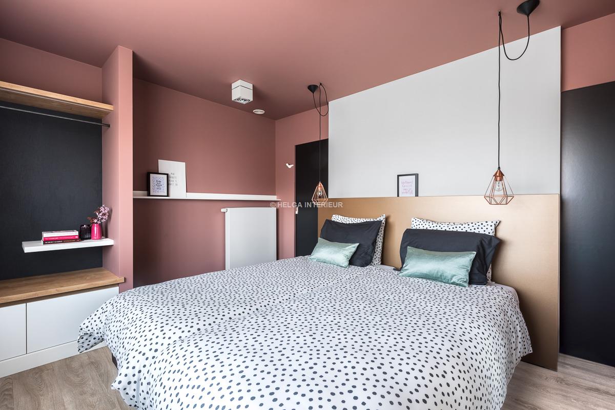 Attenrode slaapkamer roze 01