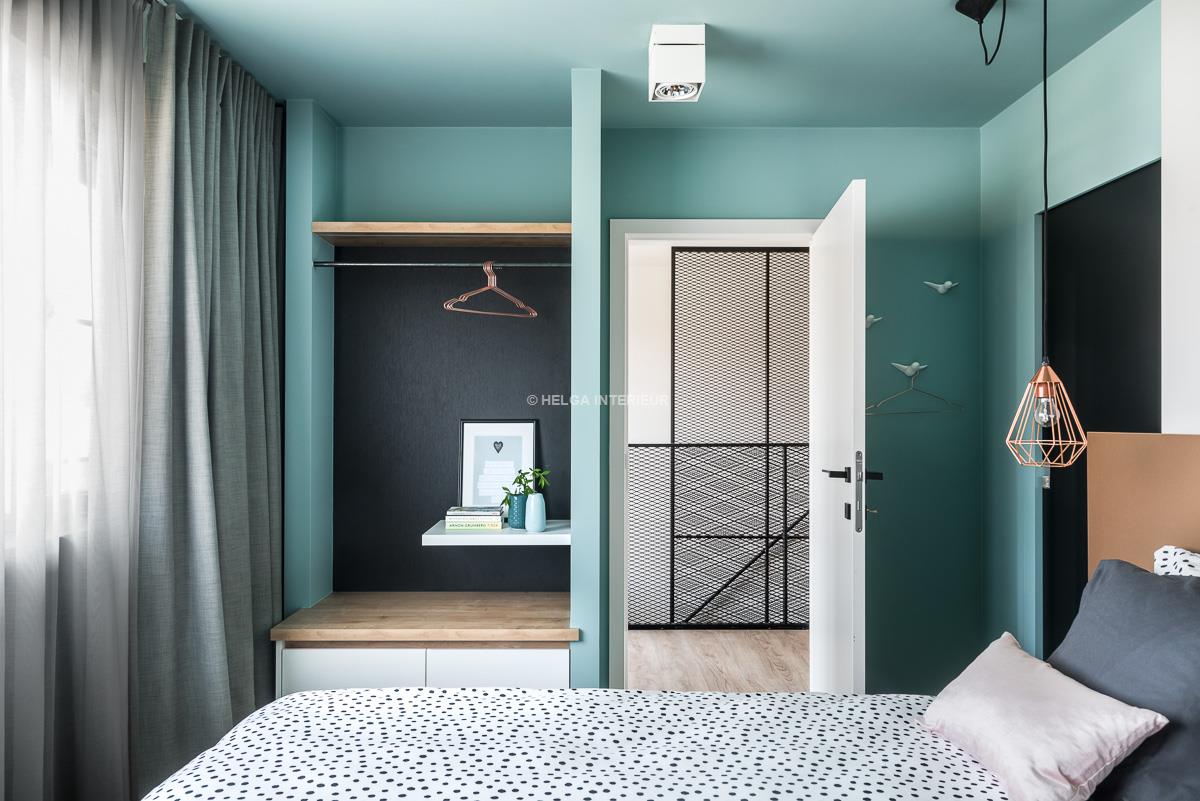 Attenrode slaapkamer groen 01