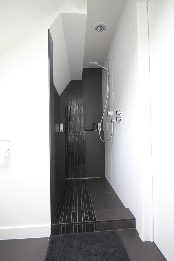 badkamer zoersel  -  inloopdouche