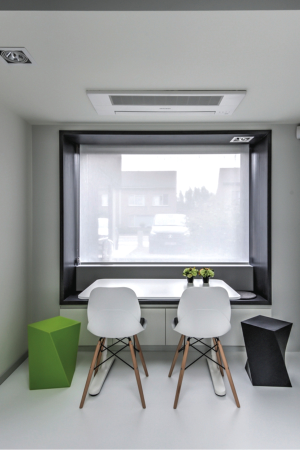 Home office en woonkamer Wommelgem